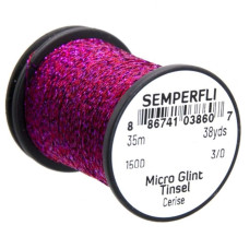 MICRO GLINT TINSEL CERISE